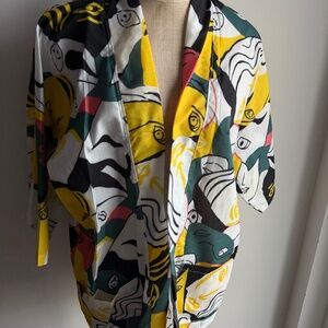 Wander Printed Kimono One Size